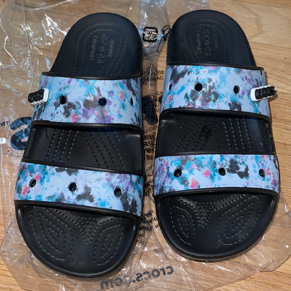 Crocs slides size 7